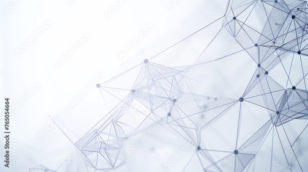 © @_ greta - abstract future network on white background. Data and technology concept, network connection © @_ greta - abstract future network on white background. Data and technology concept, network connection