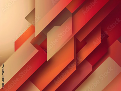 A red and tan background with a lot of red lines