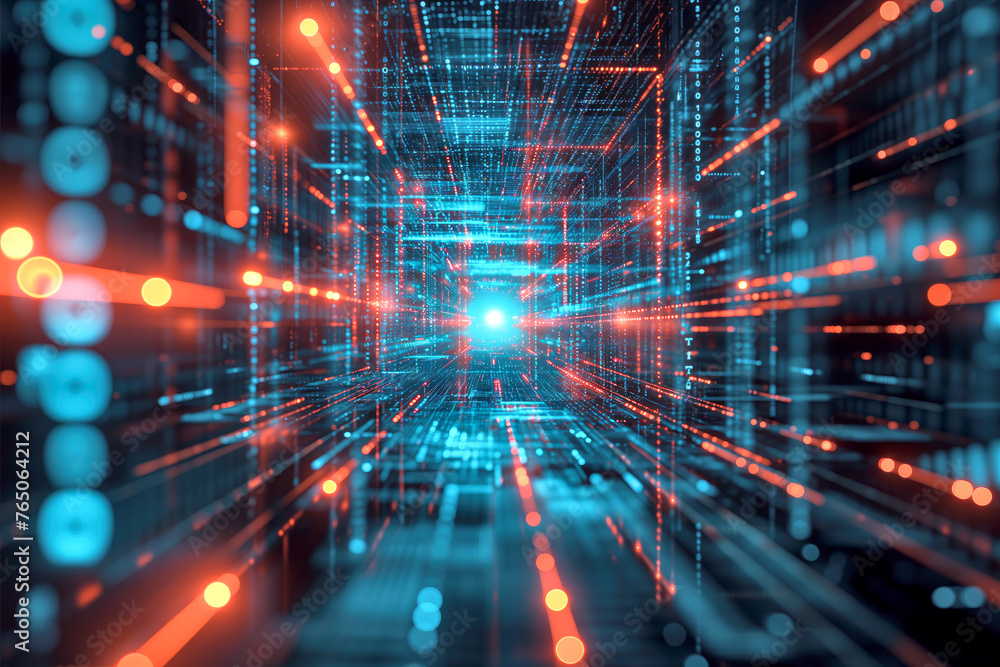 Digital Data Tunnel Vision Digital Data Tunnel Vision