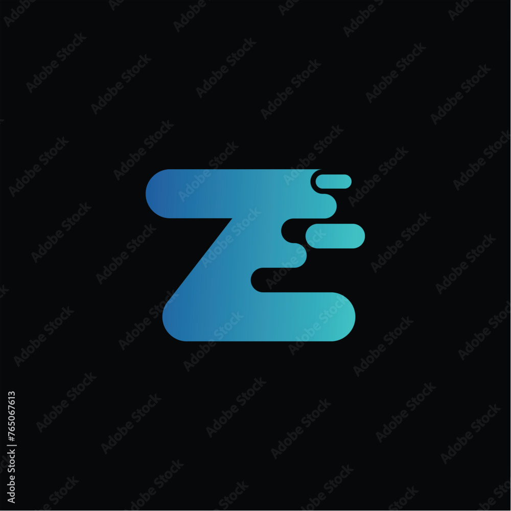 Letter Z Tech Logo Vector Letter Z Tech Logo Vector