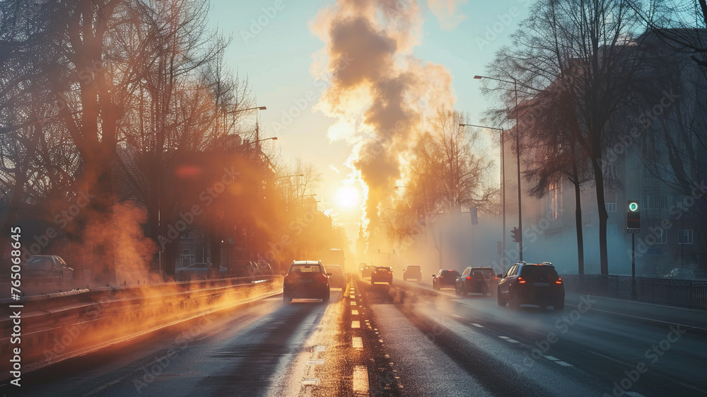 climate experts on road emissions ,generative ai