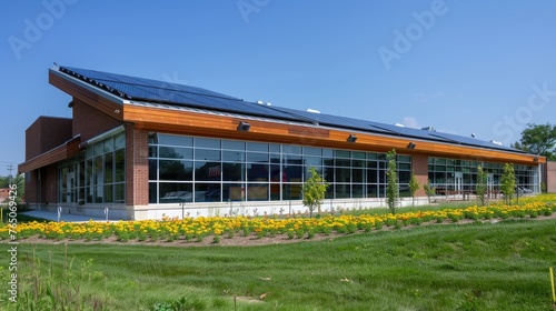 Clean energy-powered schools