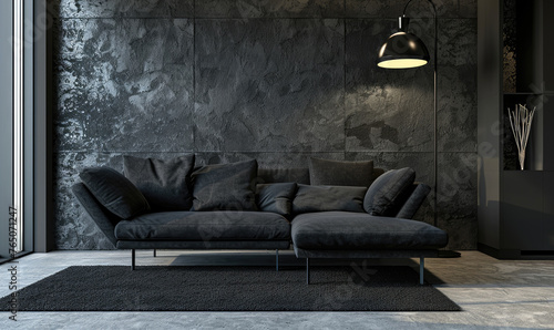 Modern style living room in...