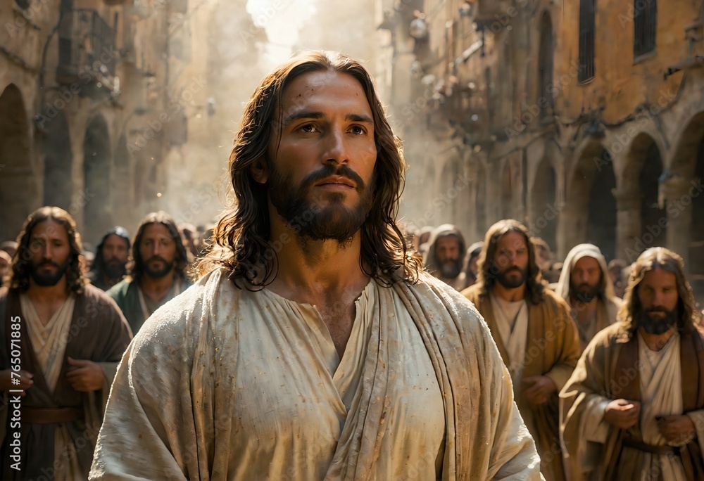 Jesus Christ the shepherd and his disciples Jesus Christ the shepherd and his disciples