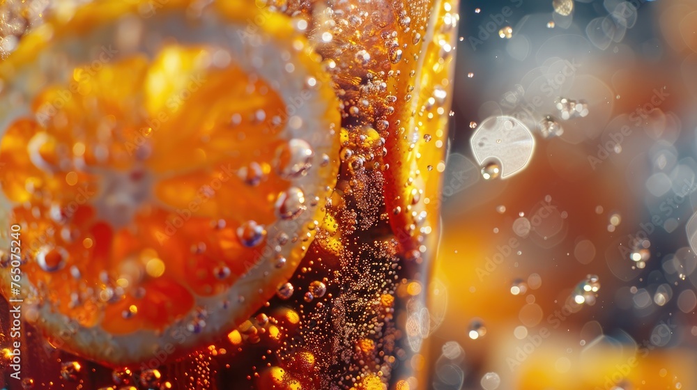 Carbonated Drink. Generative AI