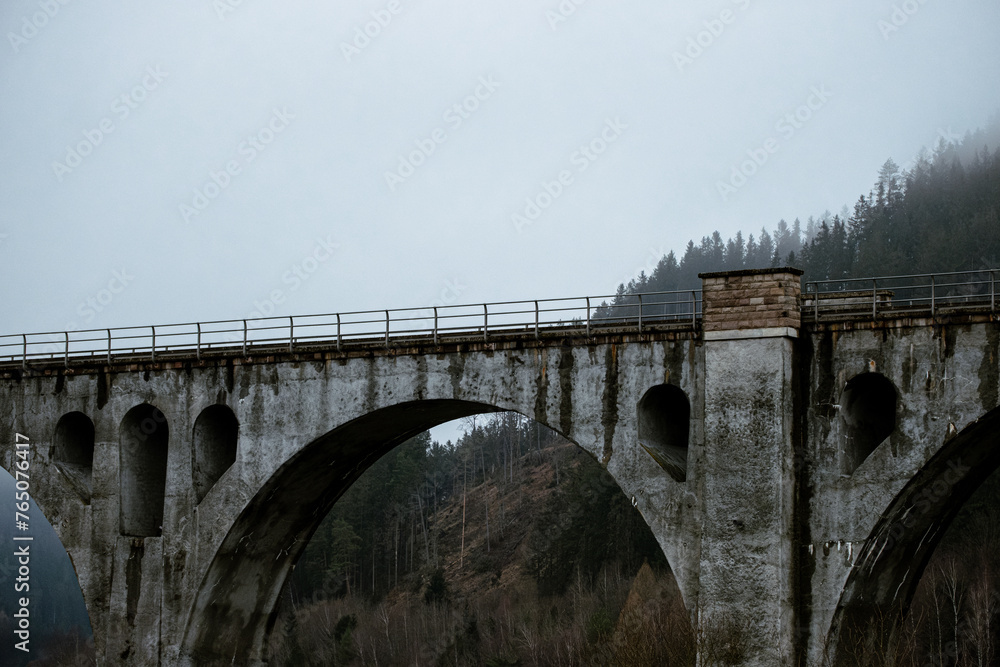 Eisenbahnbrücke in Willingen / Viadukt