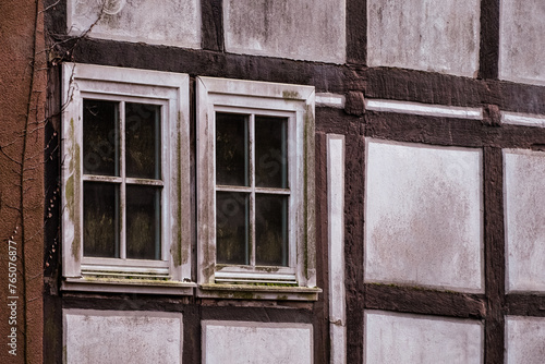Fenster eines Fachwerkhauses photo