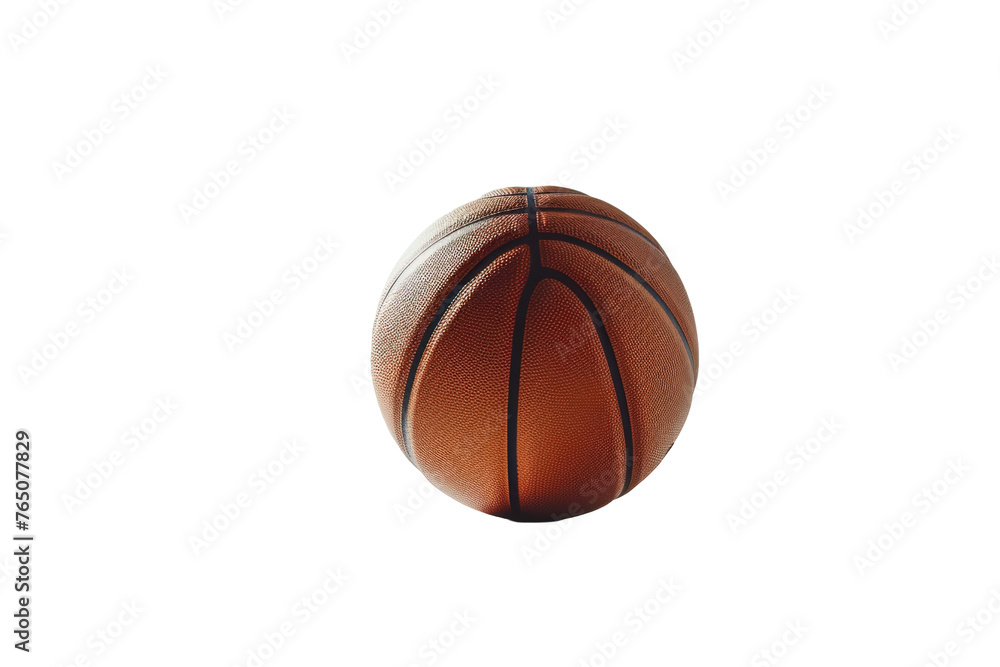 Basketball, transparent isolated background. Basketball, transparent isolated background.