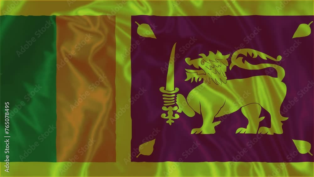 Sri Lanka Waving slow motion Flag Animation wind as a realistic background Video.with fabric texture high quality footage, animation .
National flag of Sri Lanka Suitable, for news,sports, Independe Sri Lanka Waving slow motion Flag Animation wind as a realistic background Video.with fabric texture high quality footage, animation .
National flag of Sri Lanka Suitable, for news,sports, Independe