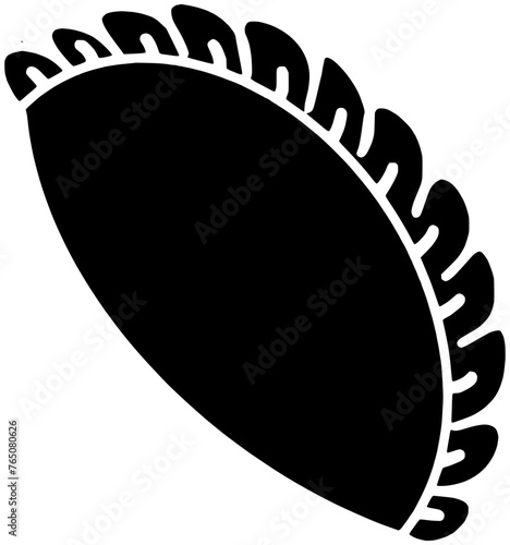 bread illustration bakery silhouette snack logo pastry icon meat outline traditional food cuisine homemade stuffed meal lunch fried empanada shape delicious baked empanadas for vector graphic