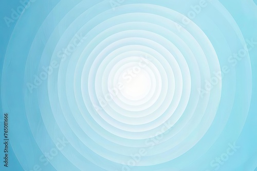 Soothing light blue radial gradient background, perfect for calming digital wallpapers and designs - abstract vector illustration