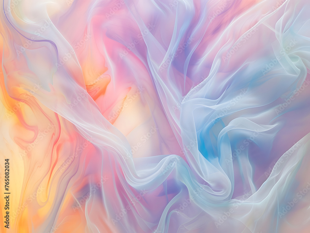 Abstract colorful background with smoke, Abstract Fluid and Colorful Pastel Forms, Distorted Fluidity in Illustration Abstract colorful background with smoke, Abstract Fluid and Colorful Pastel Forms, Distorted Fluidity in Illustration