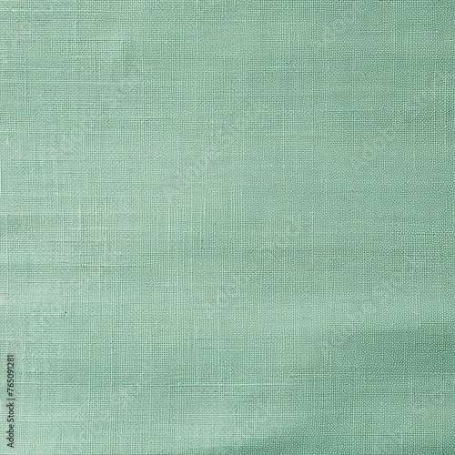 Mint raw burlap cloth for photo background, in the style of realistic textures