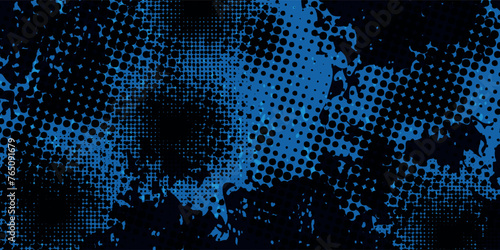 Beautiful Abstract Grunge Decorative Sea Blue Dark Stucco Wall Background. modern illustration vector