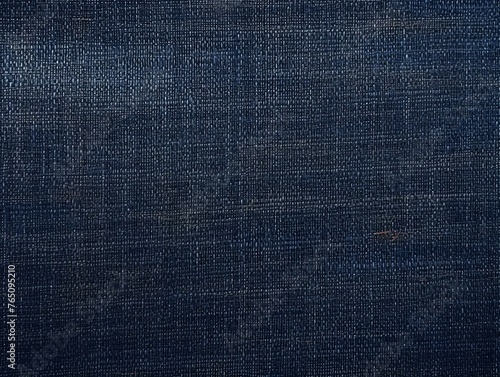 Navy Blue raw burlap cloth for photo background, in the style of realistic textures