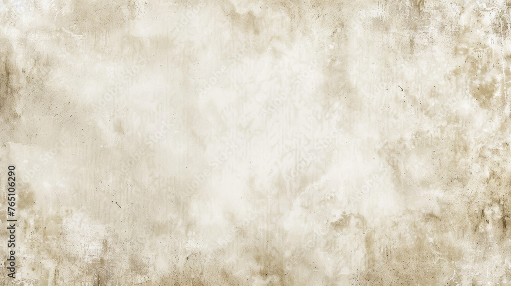 Obraz premium Vintage White Paper Texture with Aged Edges