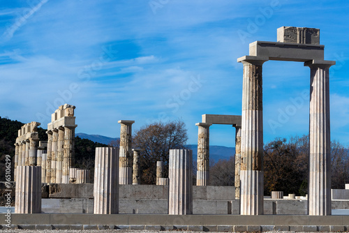 The Palace of Aigai following 16 years of restoration, Vergina photo