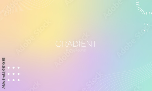 Pastel gradient 1 photo