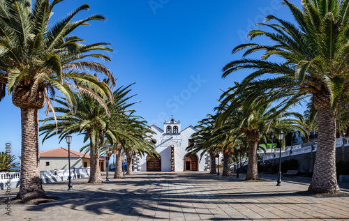 Iglesia Nuestra Senora de La Luz, Santo Domingo de Garafía, Island La Palma, Canary Islands, Spain, Europe. photo