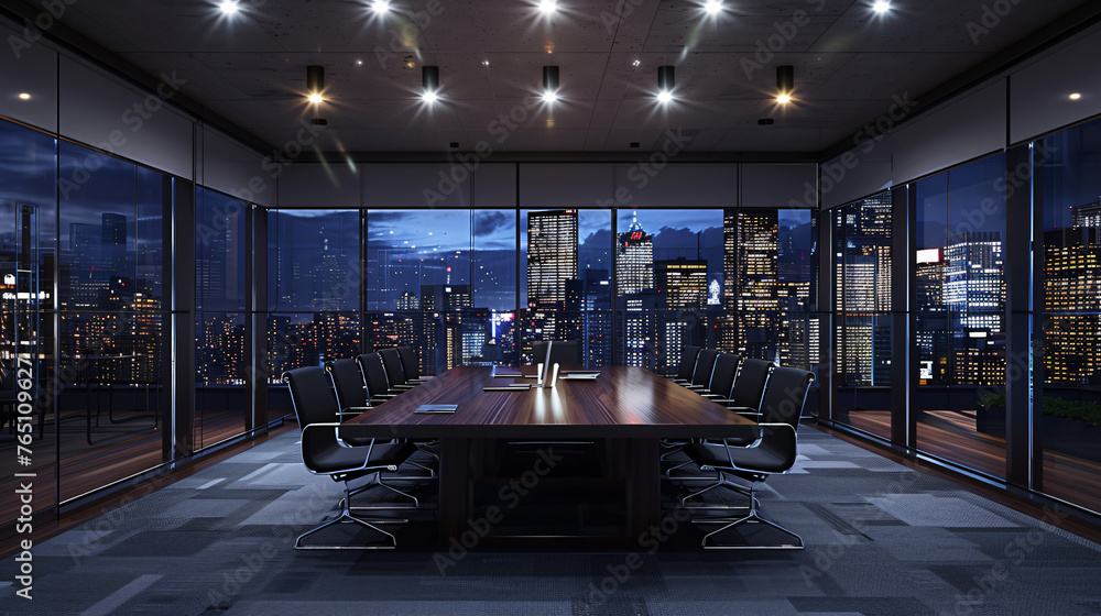 empty meeting room, conference room, city view, interior, room, table, chair, design, architecture, luxury, hotel, bar, furniture, empty, hall, office, inside, dinner, home, light, indoor, decoration,