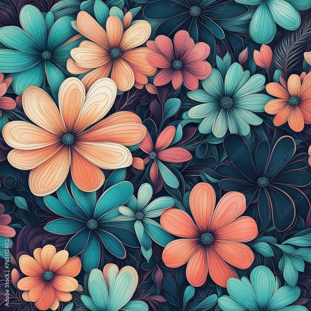 Enchanted Floral Garden Enchanted Floral Garden