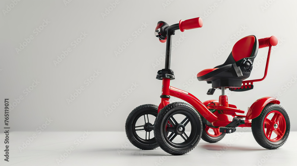 3d render of a child bike AI Generative