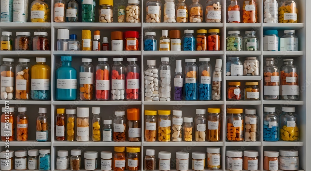 medicines in an organized manner