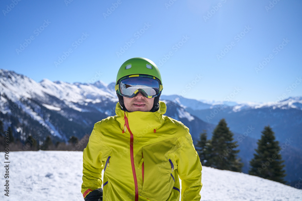 Ready for the Slopes: A Skier's Anticipation