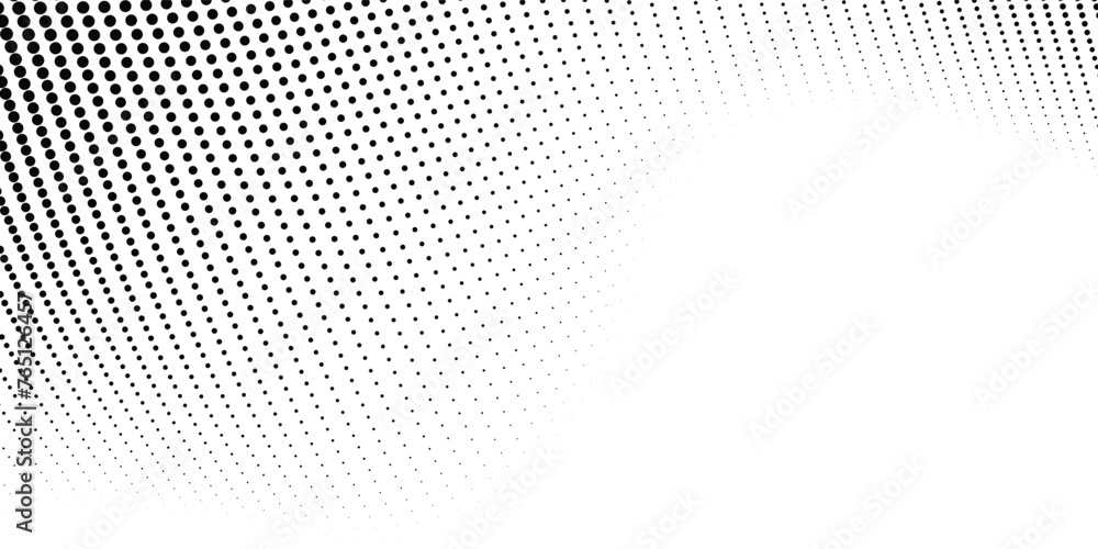 halfton pattern dot background texture overlay grunge distress linear vector. Vector halftone dots. Halftone vector Technology Background dots  circle - obrazy, fototapety, plakaty 