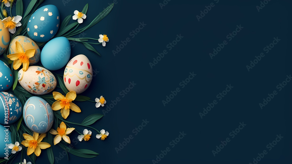 Colorful Easter background Colorful Easter background