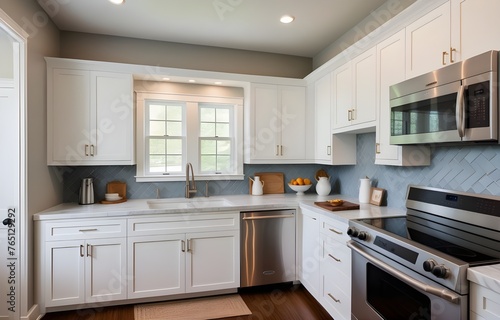 Wallpaper Mural luxury home with kitchen cabinet Torontodigital.ca