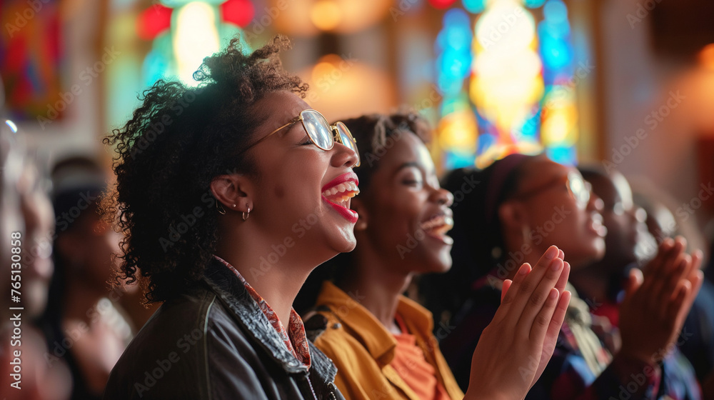 A Congregation’s Exultant Song and Uplifted Spirits in Worship A Congregation’s Exultant Song and Uplifted Spirits in Worship