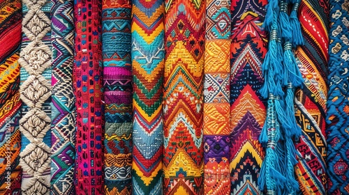 A beautiful and vibrant collection of colorful Guatemalan worry dolls. Each doll is unique and handmade with love.
