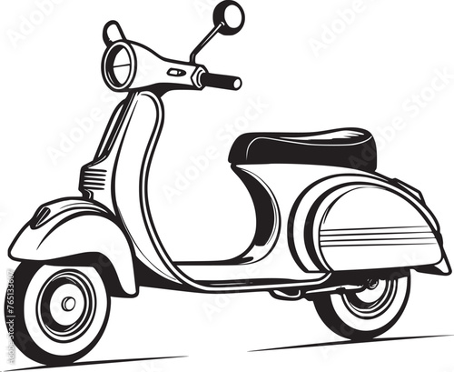 Scooter Design For T Shirt. Beautifull Scooters for men or Girl. Design For All.
