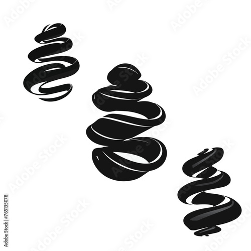 set of swirls