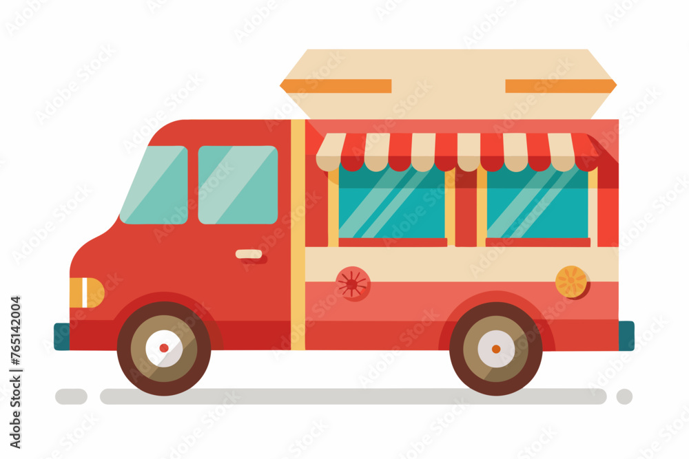 food truck vector illustration