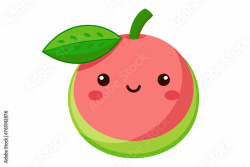 guava food vector illustration