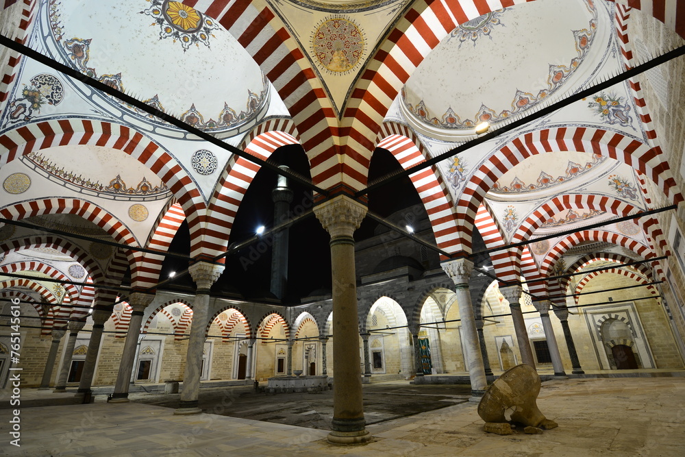 Located in Edirne, Turkey, the 2nd Beyazt Mosque was built in the 15th century.