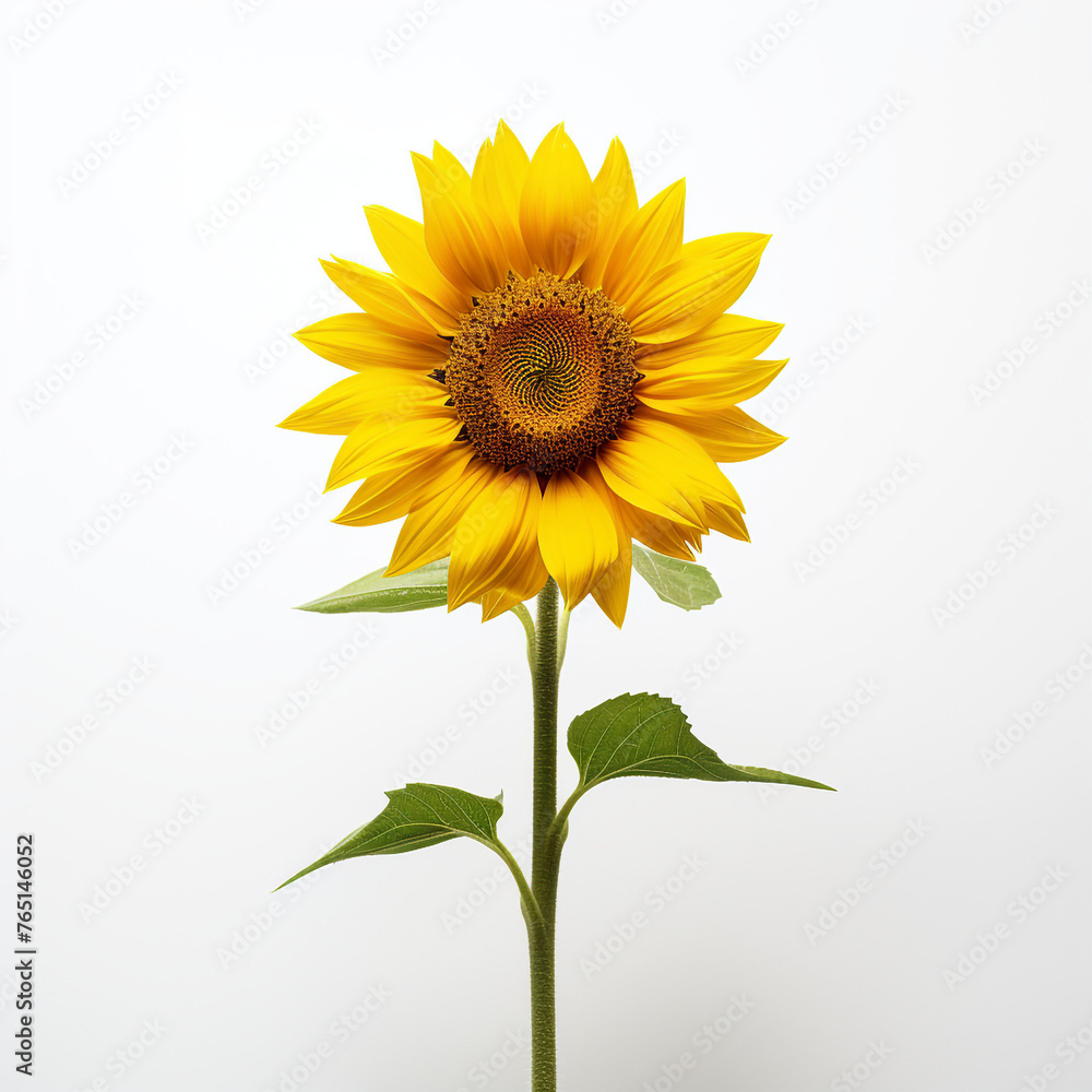 Obraz premium isolated on white studio background, bright, minimalistic сreated with Generative Ai