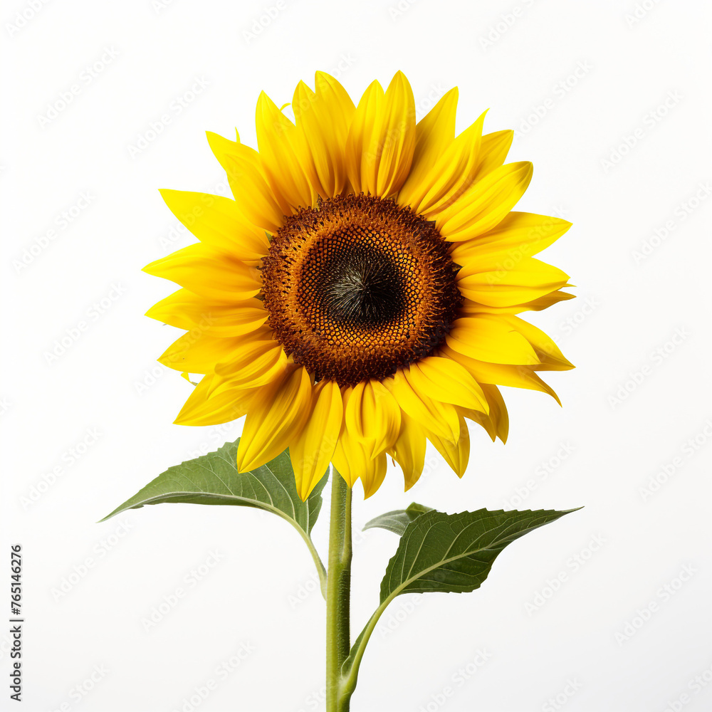 Obraz premium isolated on white studio background, bright, minimalistic сreated with Generative Ai