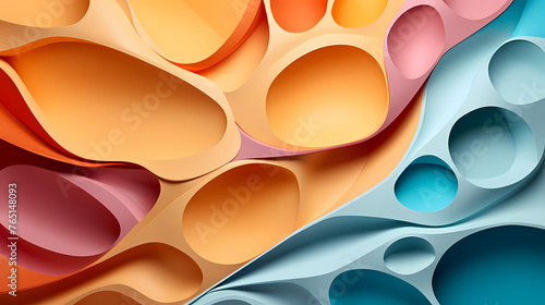 Visually stunning abstract art