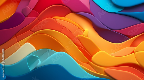 Visually stunning abstract art