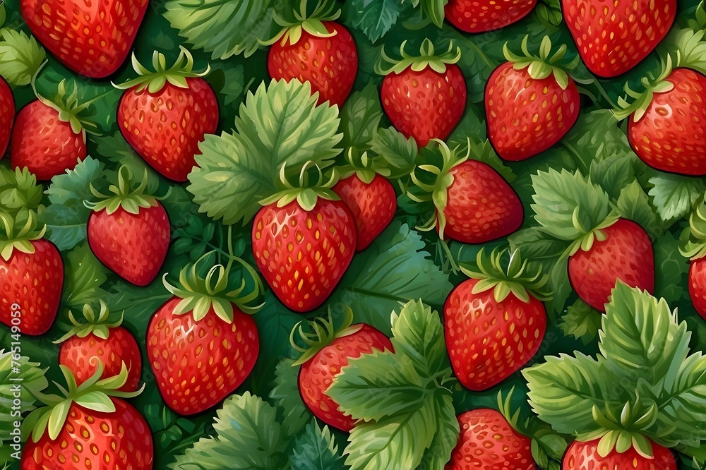 background of strawberries background of strawberries