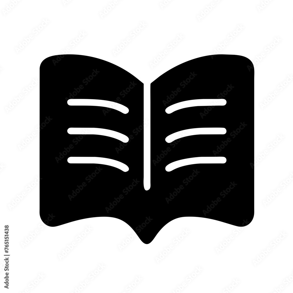 Book icon on a Transparent Background Book icon on a Transparent Background