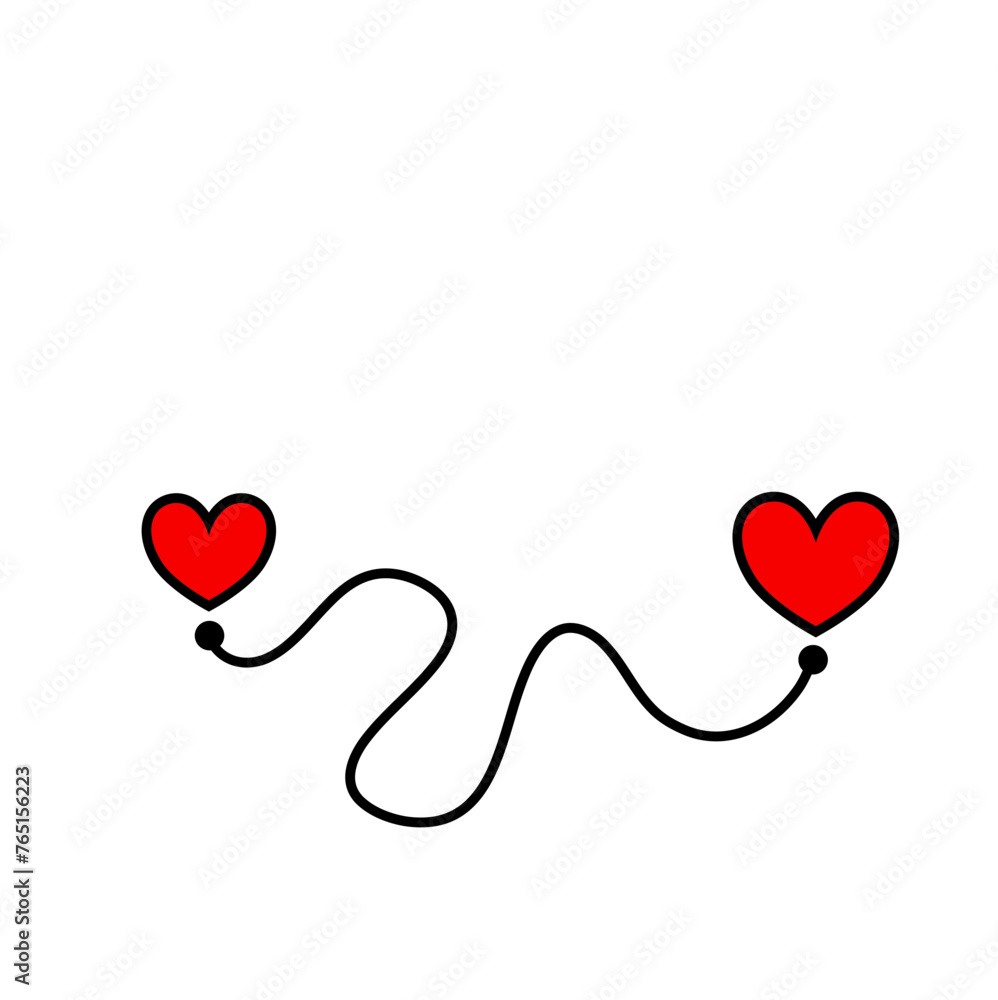 love route with pointer line love route with pointer line