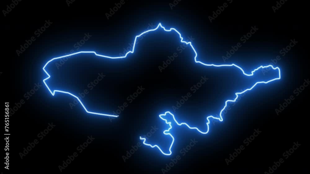 map of Andijan in uzbekistan with glowing neon effect map of Andijan in uzbekistan with glowing neon effect