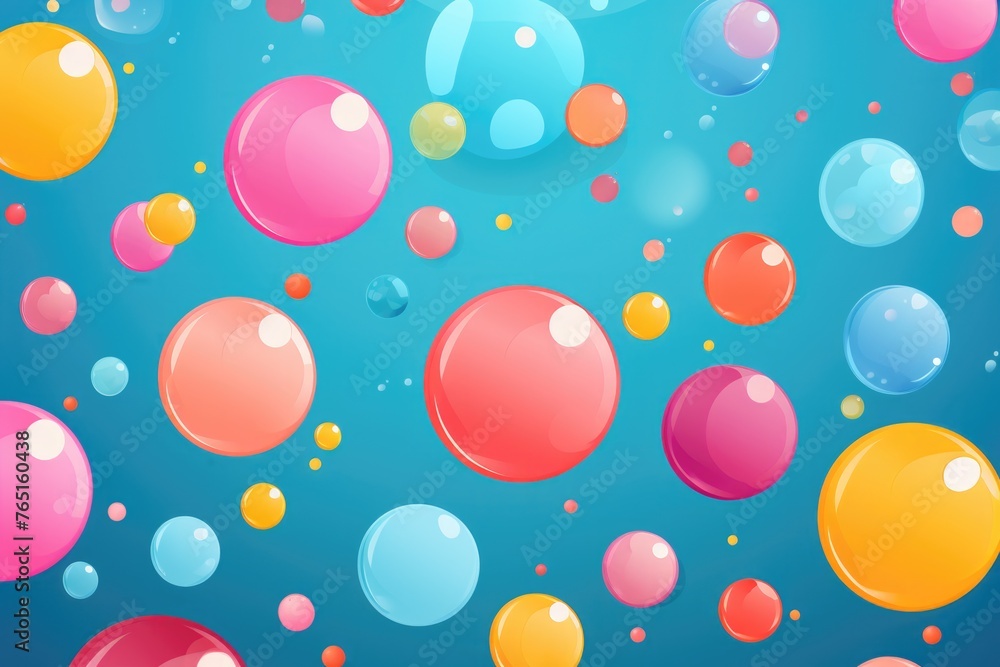 Colorful balloons floating in the air, perfect for celebrations and events
