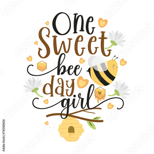 one sweet bee day girl