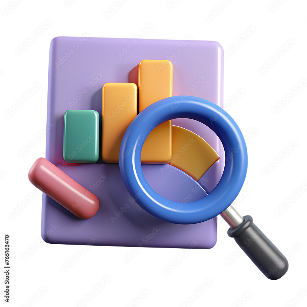 3d bar chart icon 3d bar chart icon