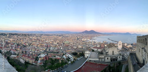 View from Sant'Elmo Castle, Naples, Italy
